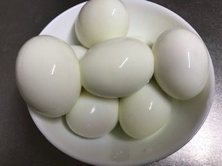 ゆで卵8個